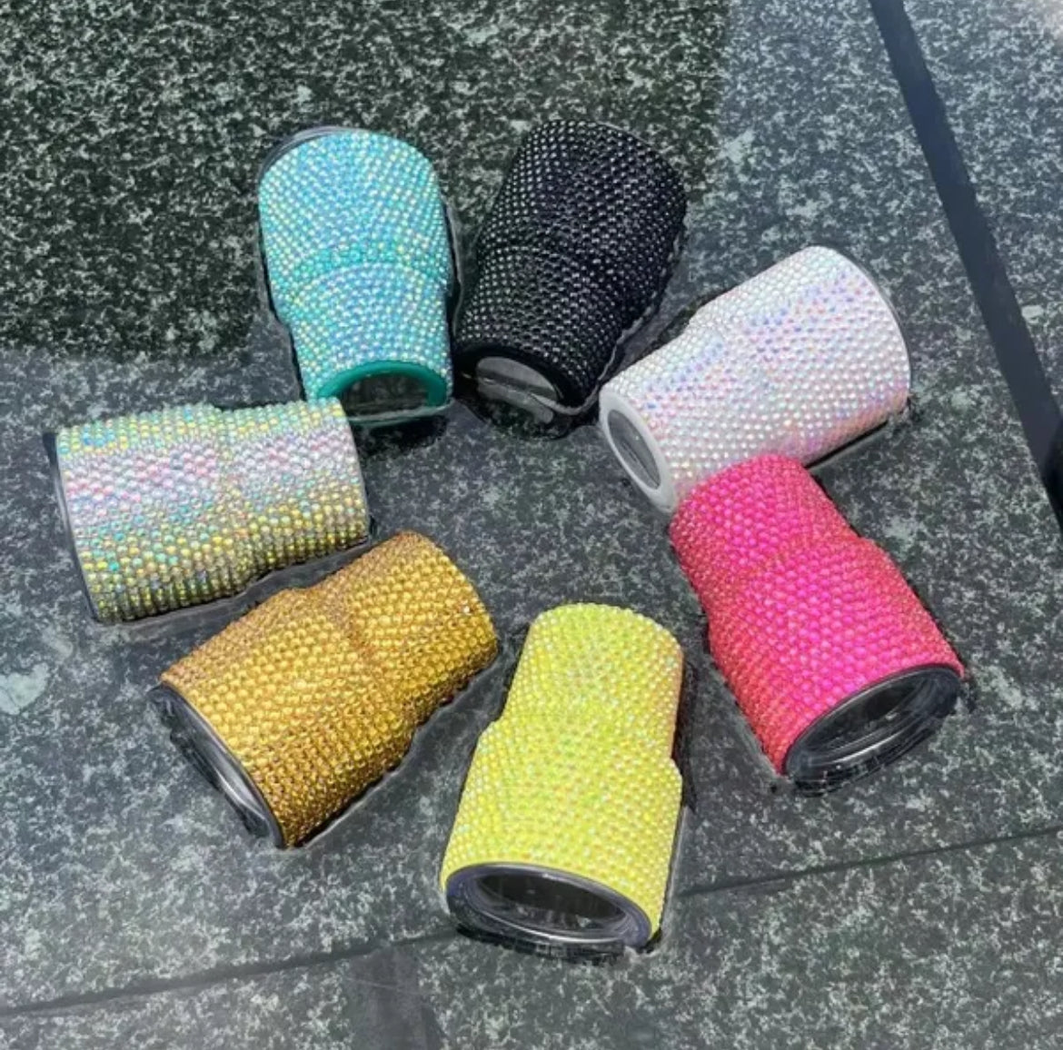 2oz Rhinestone Tumbler Cup Shot Glasses