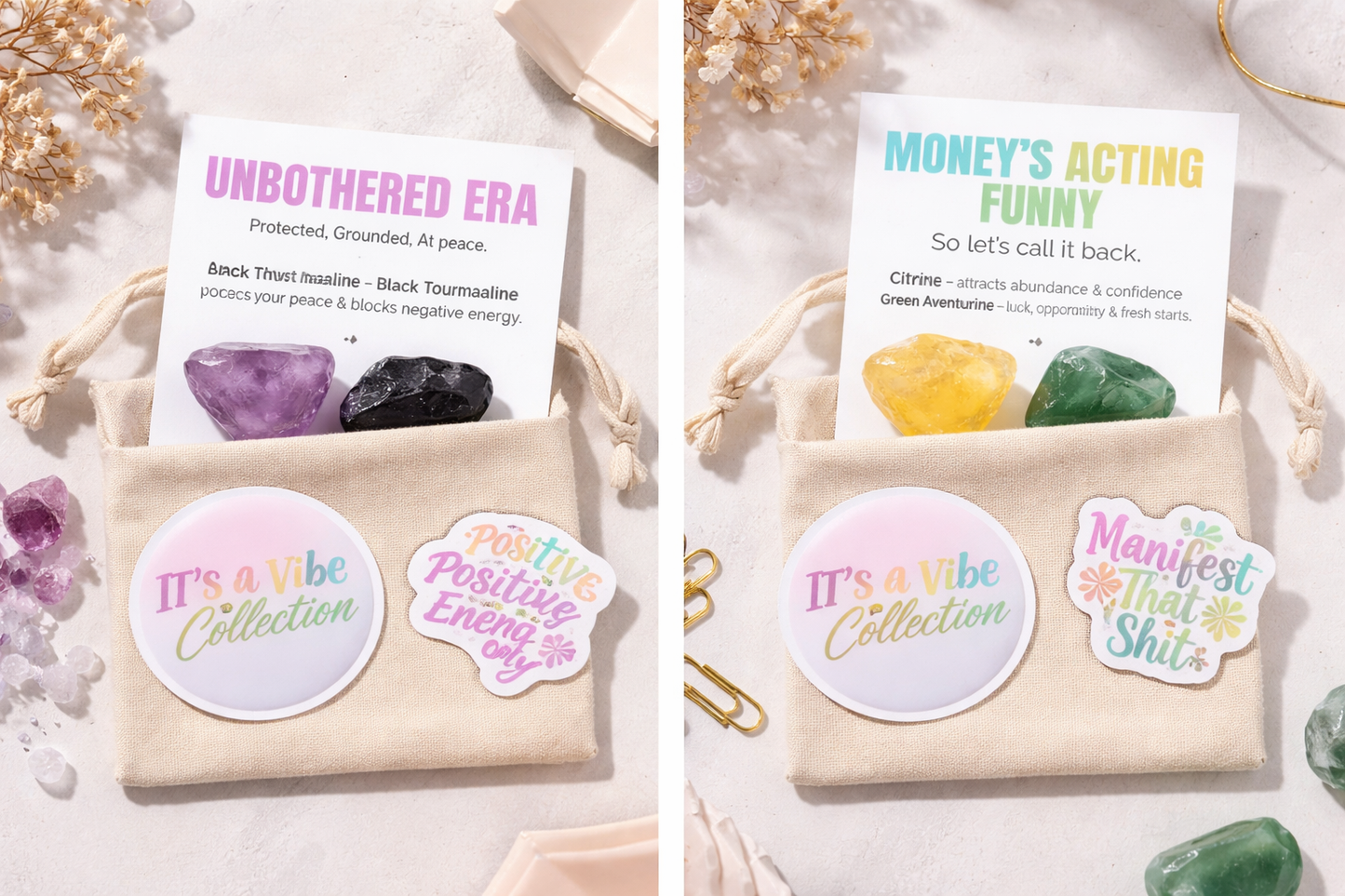 It’s a Vibe Crystal Kits ✨ | Choose Your Energy
