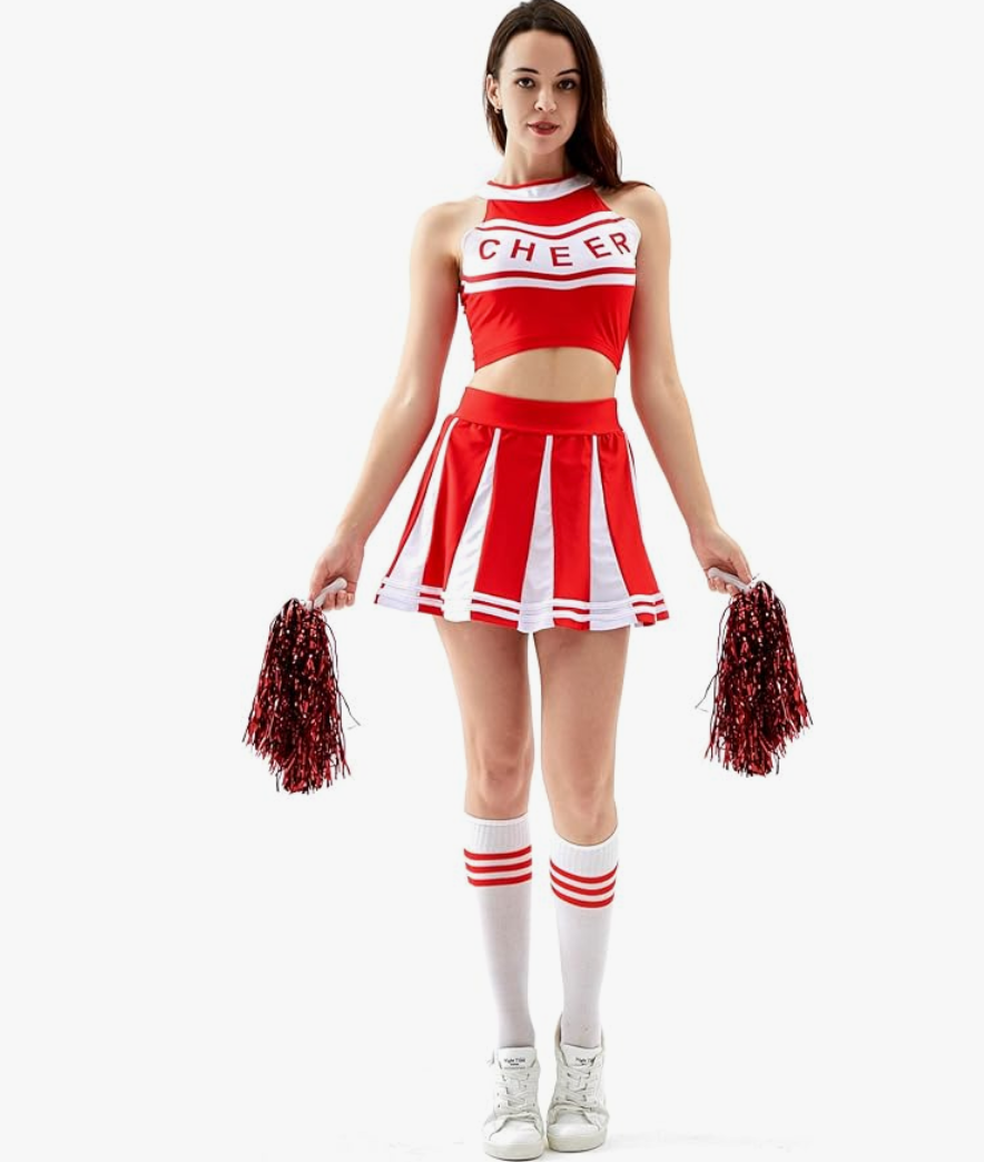 Red Cheer Costume