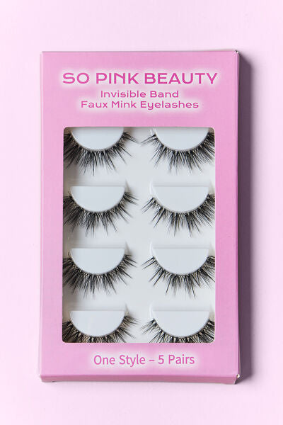 SO PINK BEAUTY Faux Mink Eyelashes