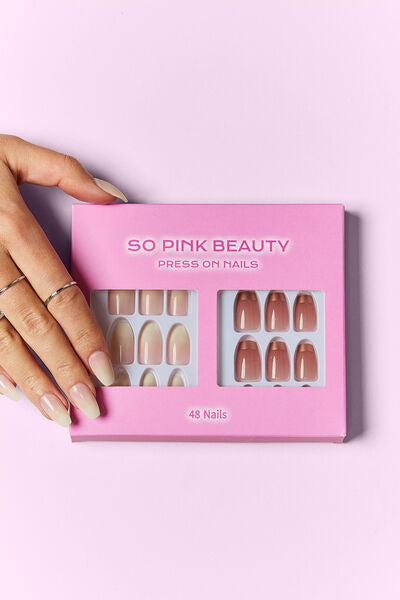 SO PINK BEAUTY Modern Press On Nails 2 Packs