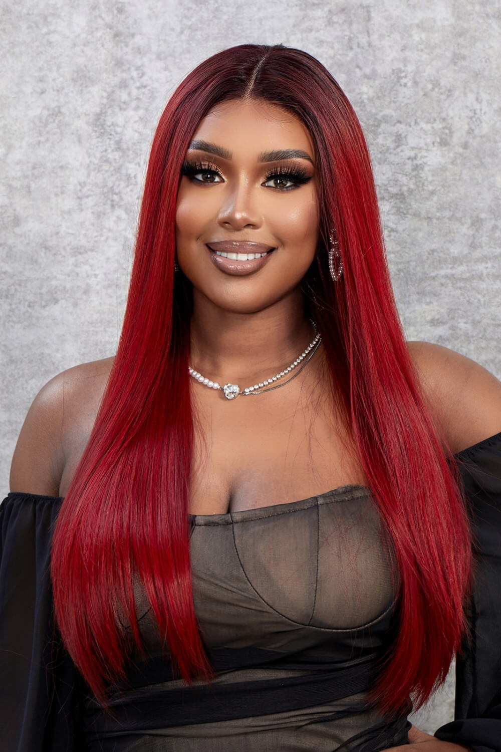 Amber Synthetic Wig