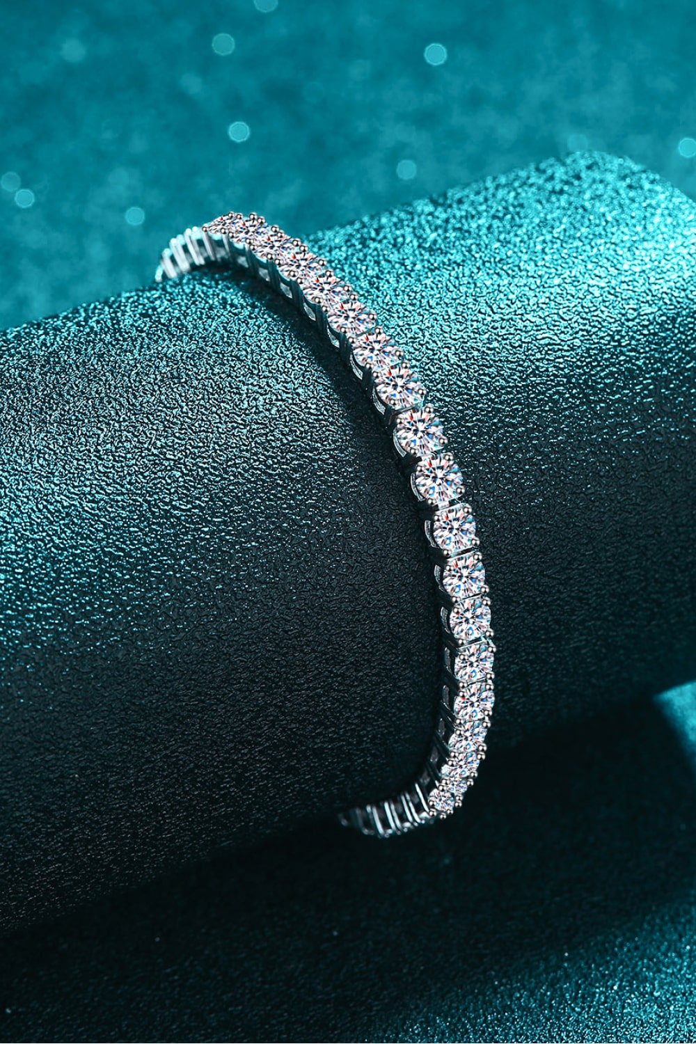 Moissanite Bust Down Bracelet