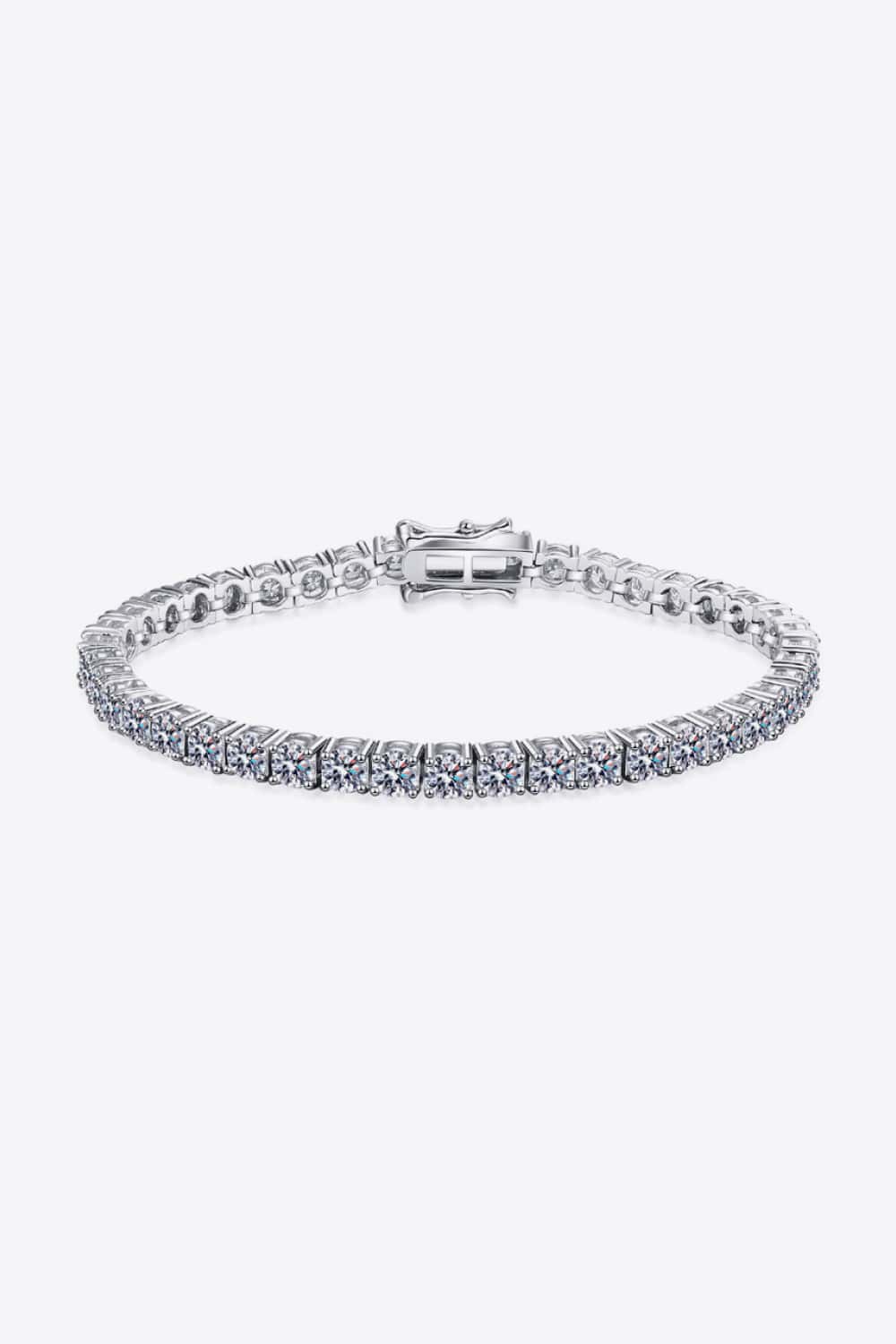 Moissanite Bust Down Bracelet