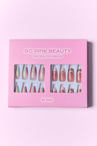 SO PINK BEAUTY Chic Press On Nails 2 Packs