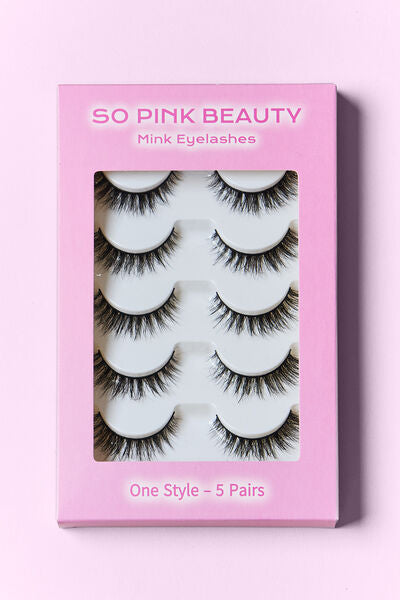 SO PINK BEAUTY Faux Mink Eyelashes