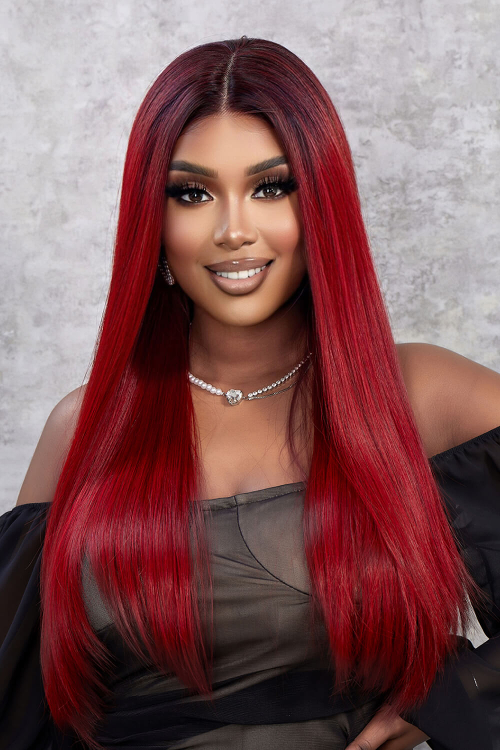 Amber Synthetic Wig
