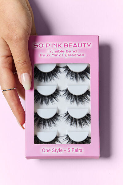 SO PINK BEAUTY Faux Mink Eyelashes