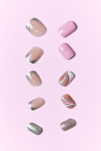 SO PINK BEAUTY Classy Press On Nails 2 Packs