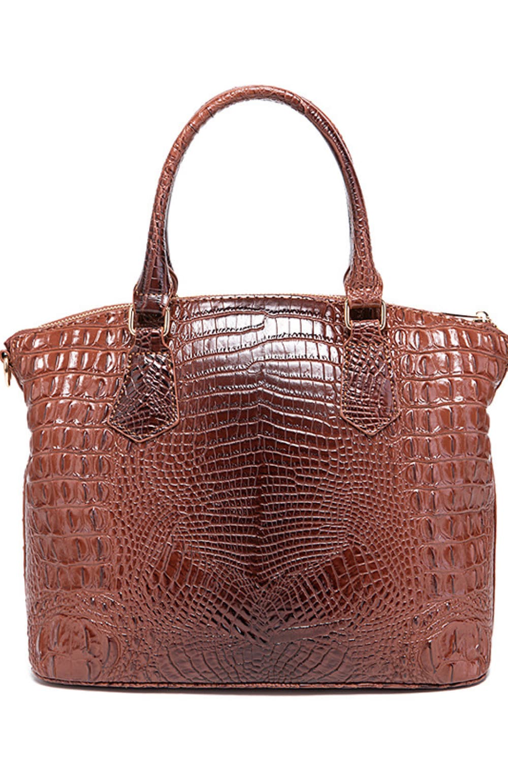 PU Leather Croc Handbag