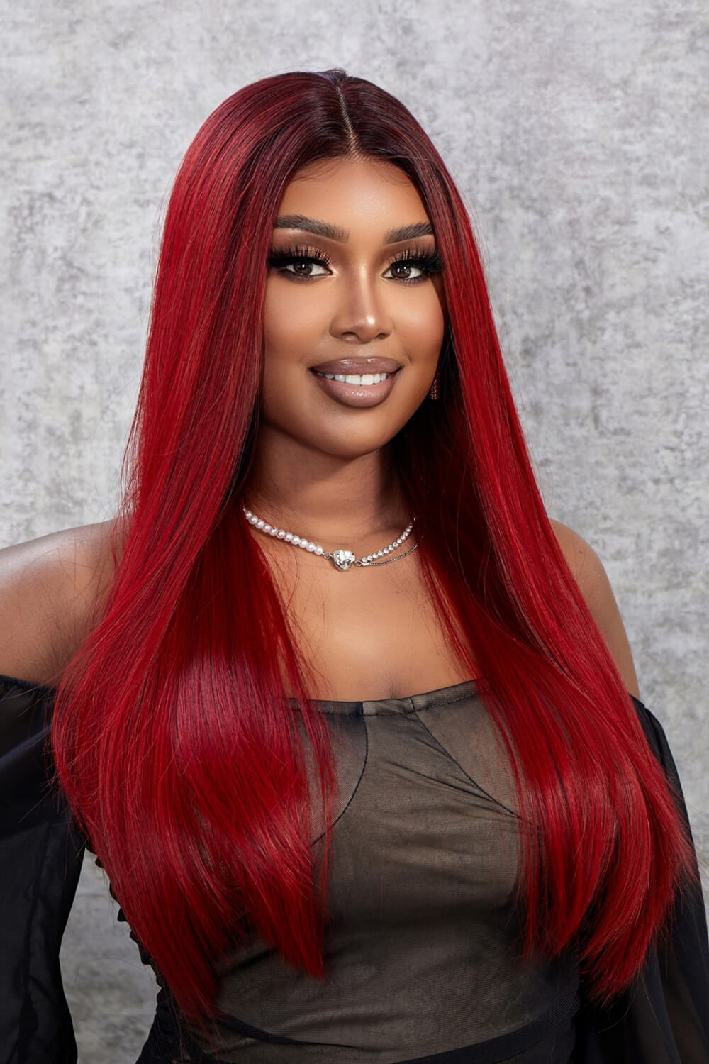 Amber Synthetic Wig
