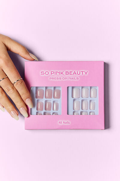 SO PINK BEAUTY Classy Press On Nails 2 Packs
