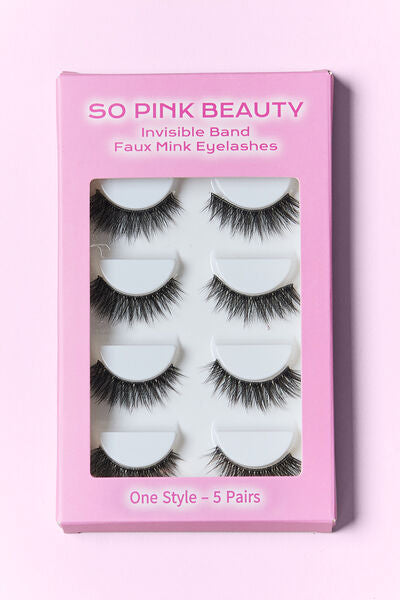 SO PINK BEAUTY Faux Mink Eyelashes