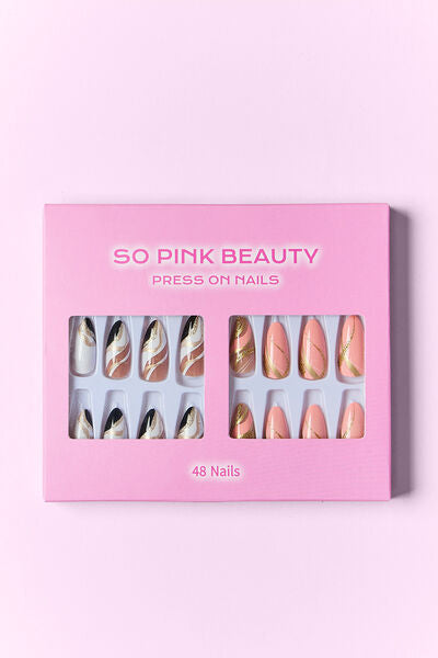 SO PINK BEAUTY Chic Press On Nails 2 Packs