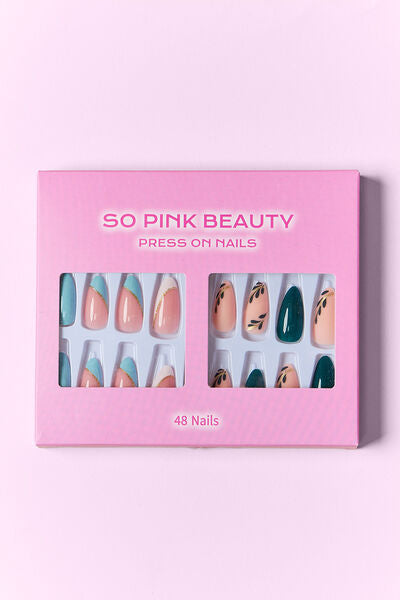 SO PINK BEAUTY Chic Press On Nails 2 Packs