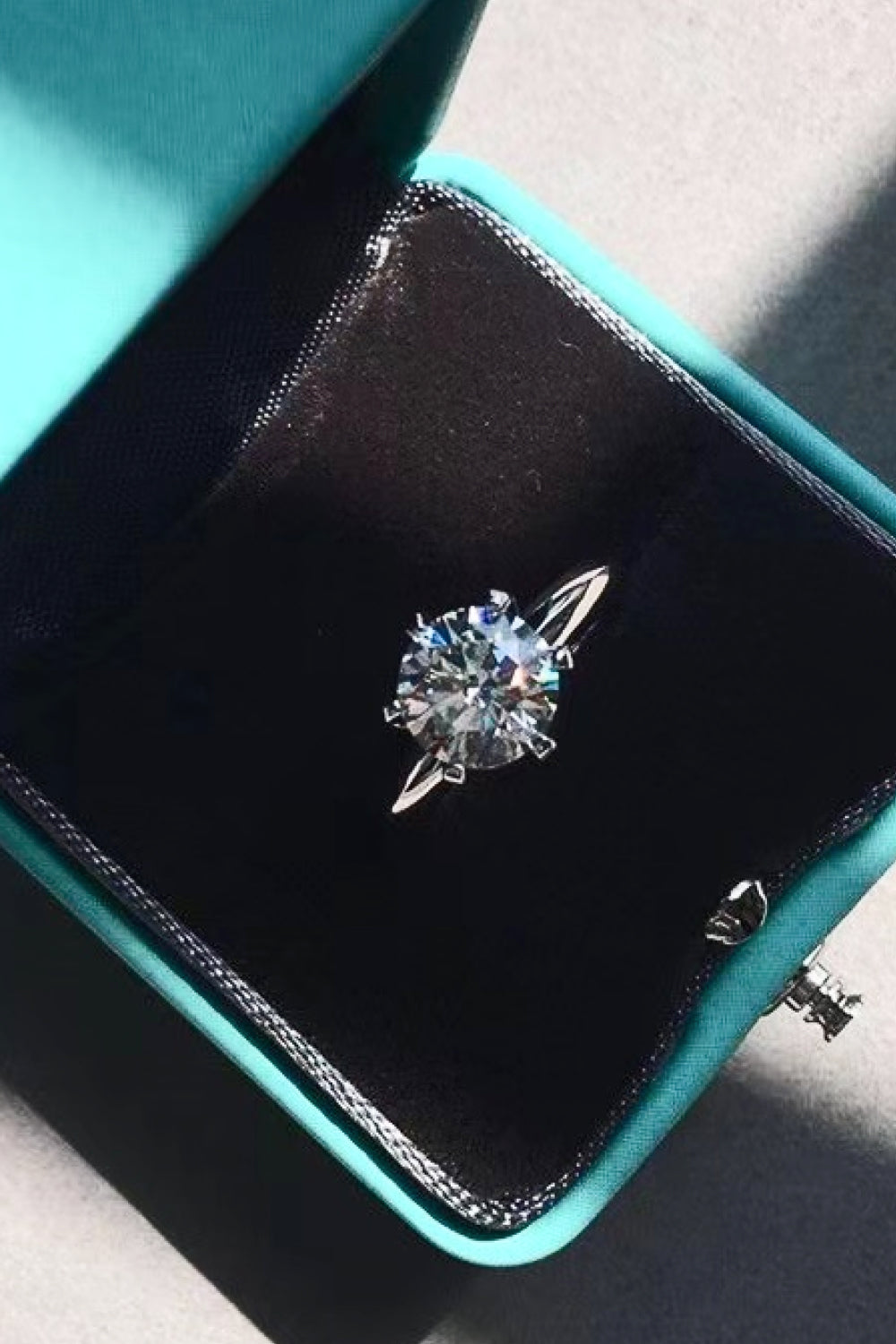 Classic 6 Prong 3 Carat Moissanite Ring