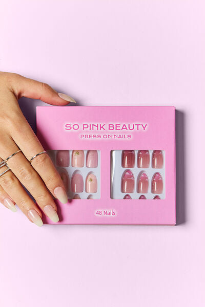 SO PINK BEAUTY Modern Press On Nails 2 Packs