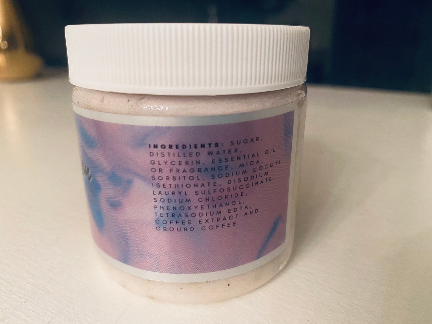 Foaming Sugar Scrub