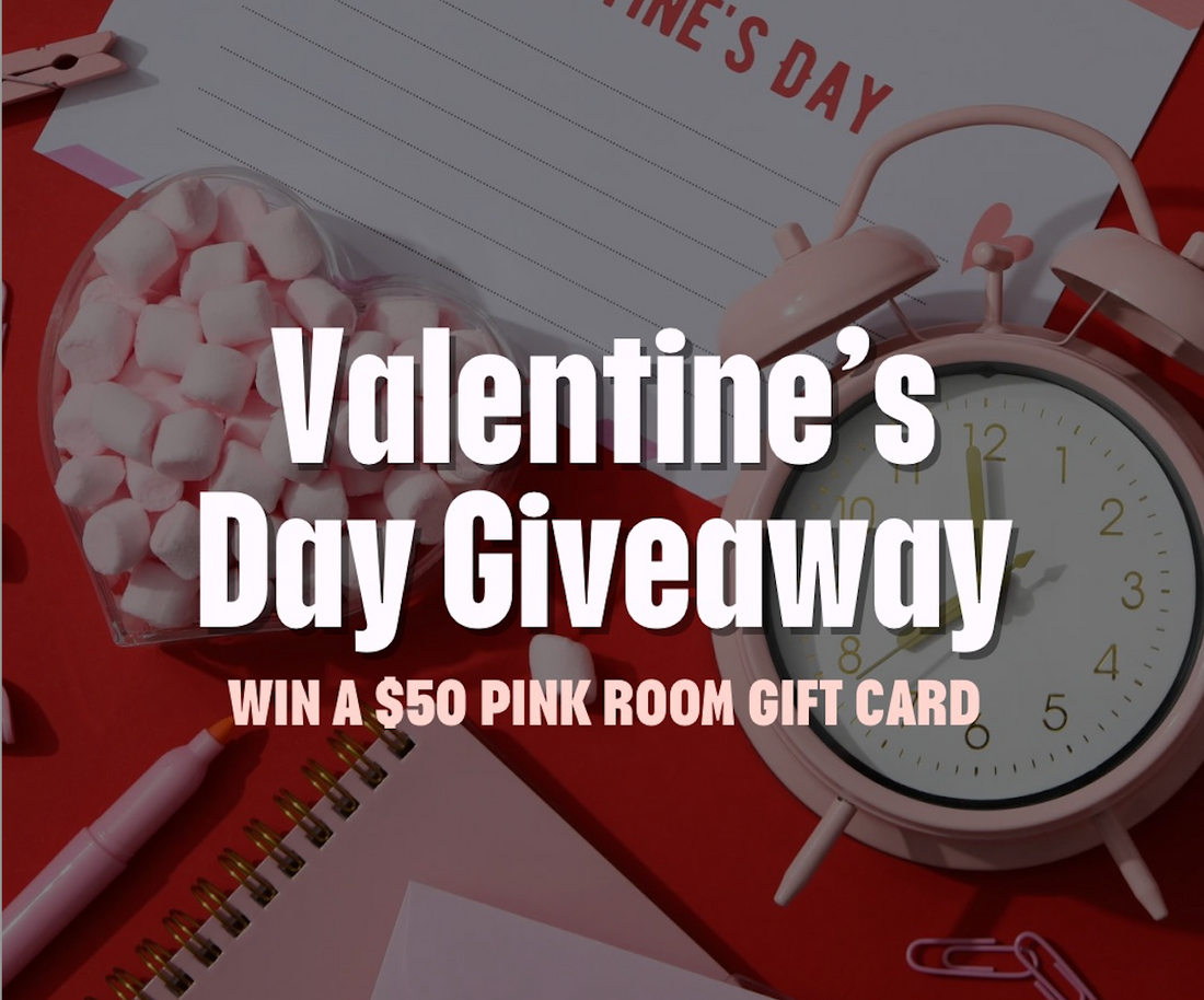 Valentine’s Day Giveaway: Win a $50 Pink Room Gift Card!