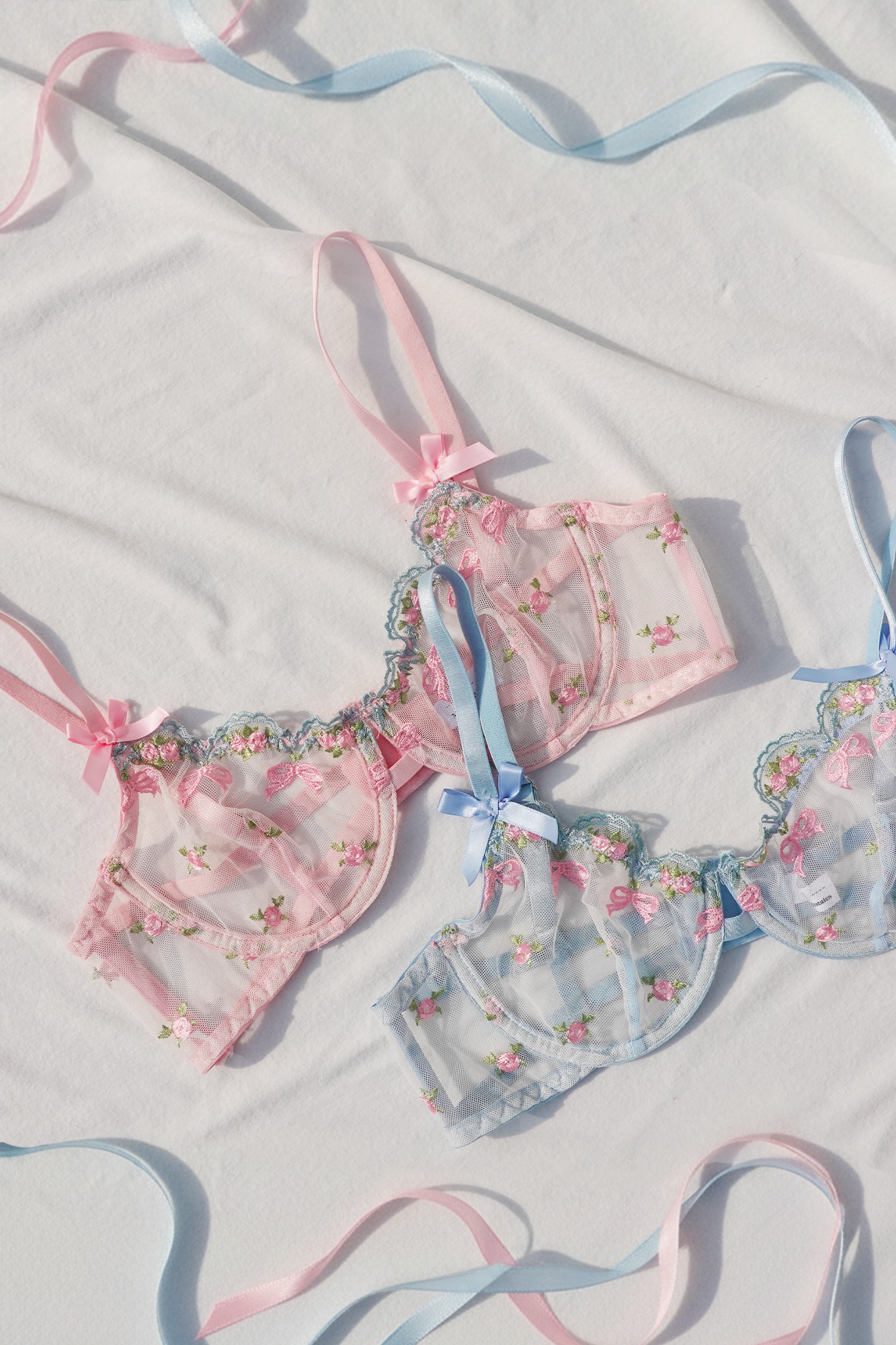 Baby Blue Bra and Panty Set