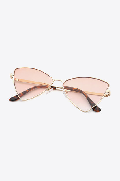 Rock Out Metal Frame Cat-Eye Sunglasses