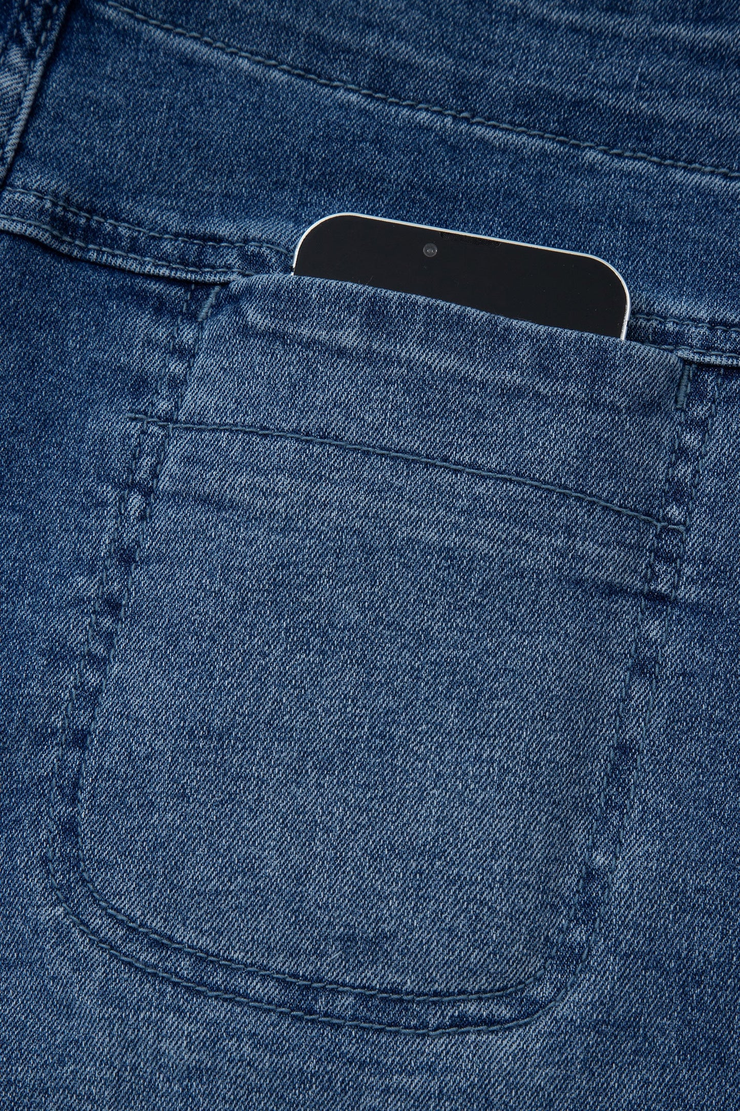 Denim Wrapped Tie Waist Skort
