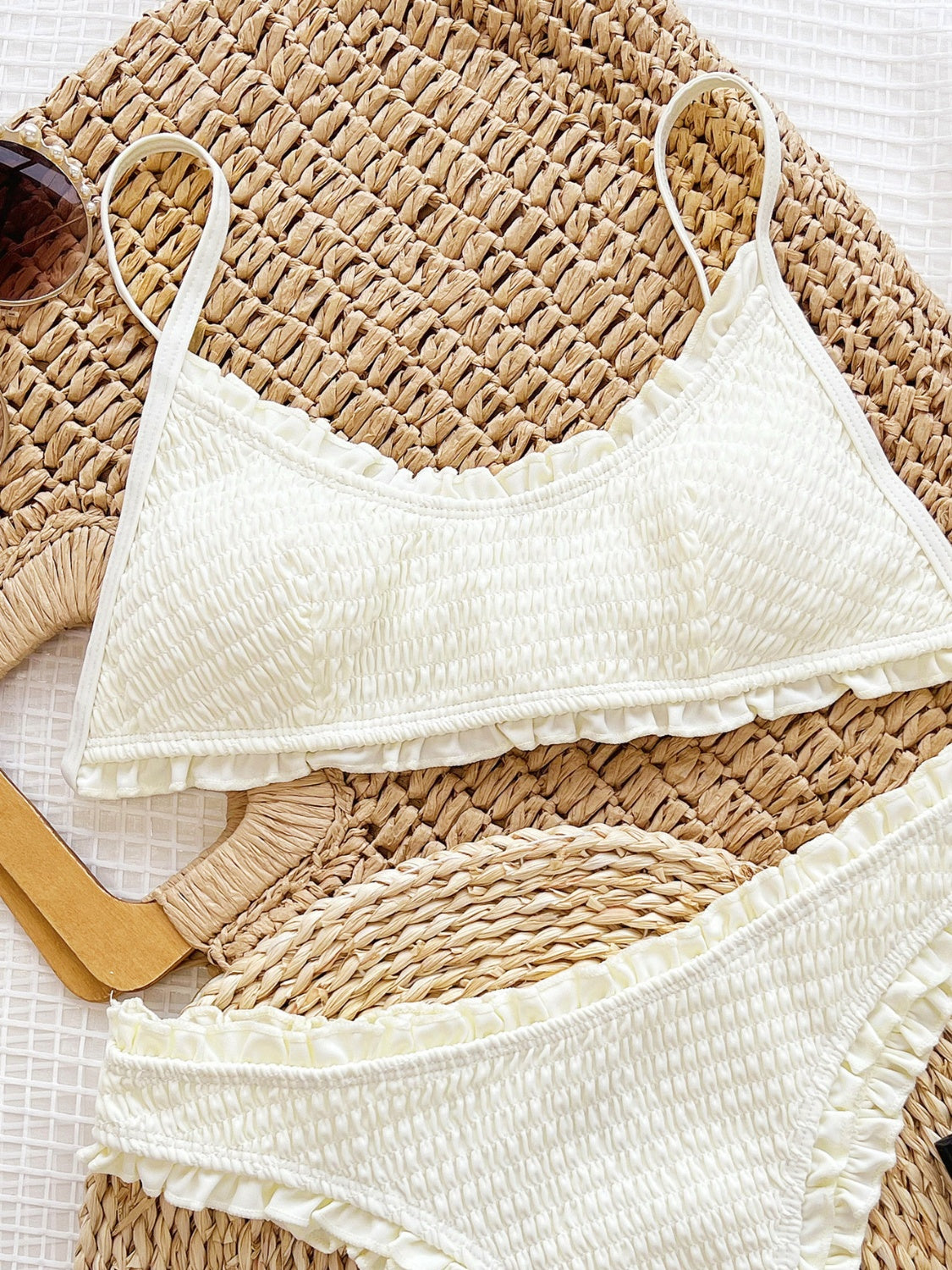 Just for the Frill Two-Piece Swim Set