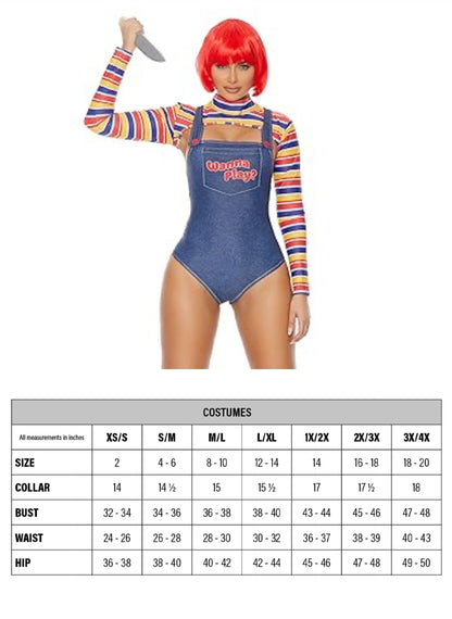Horror Doll Costume Set