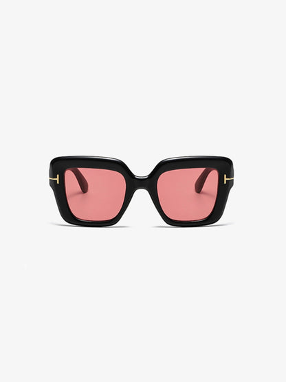 Tabitha Polycarbonate Frame Square Sunglasses