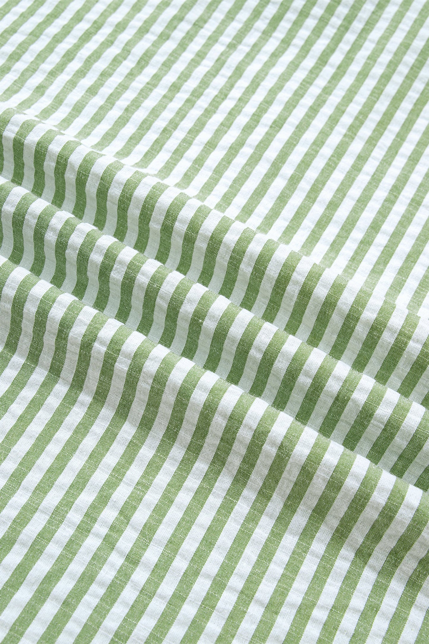 Stripe Collared V-Neck 3/4 Sleeve Blouse