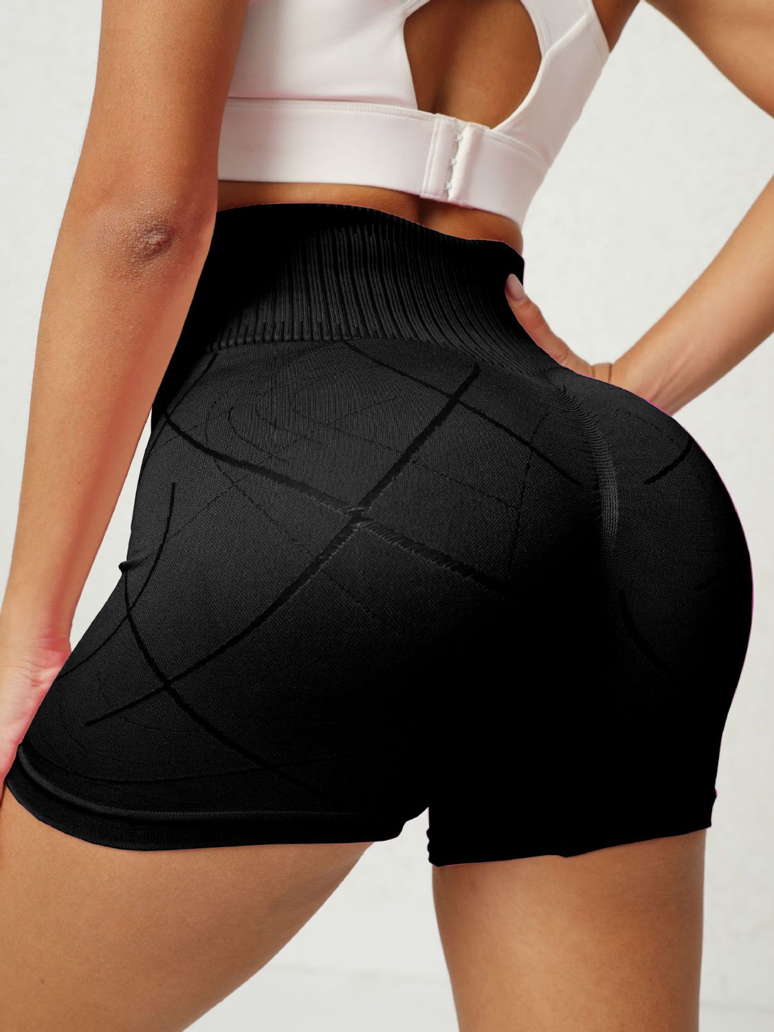 Gem High Waist Active Shorts