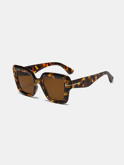 Tabitha Polycarbonate Frame Square Sunglasses