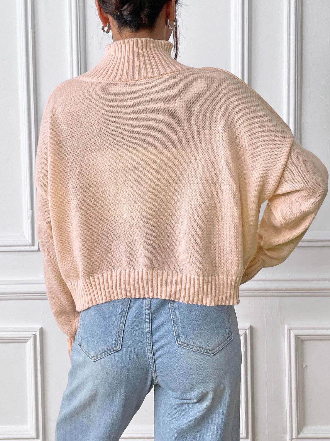 Turtleneck Long Sleeve Sweater