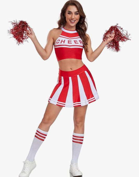 Red Cheer Costume