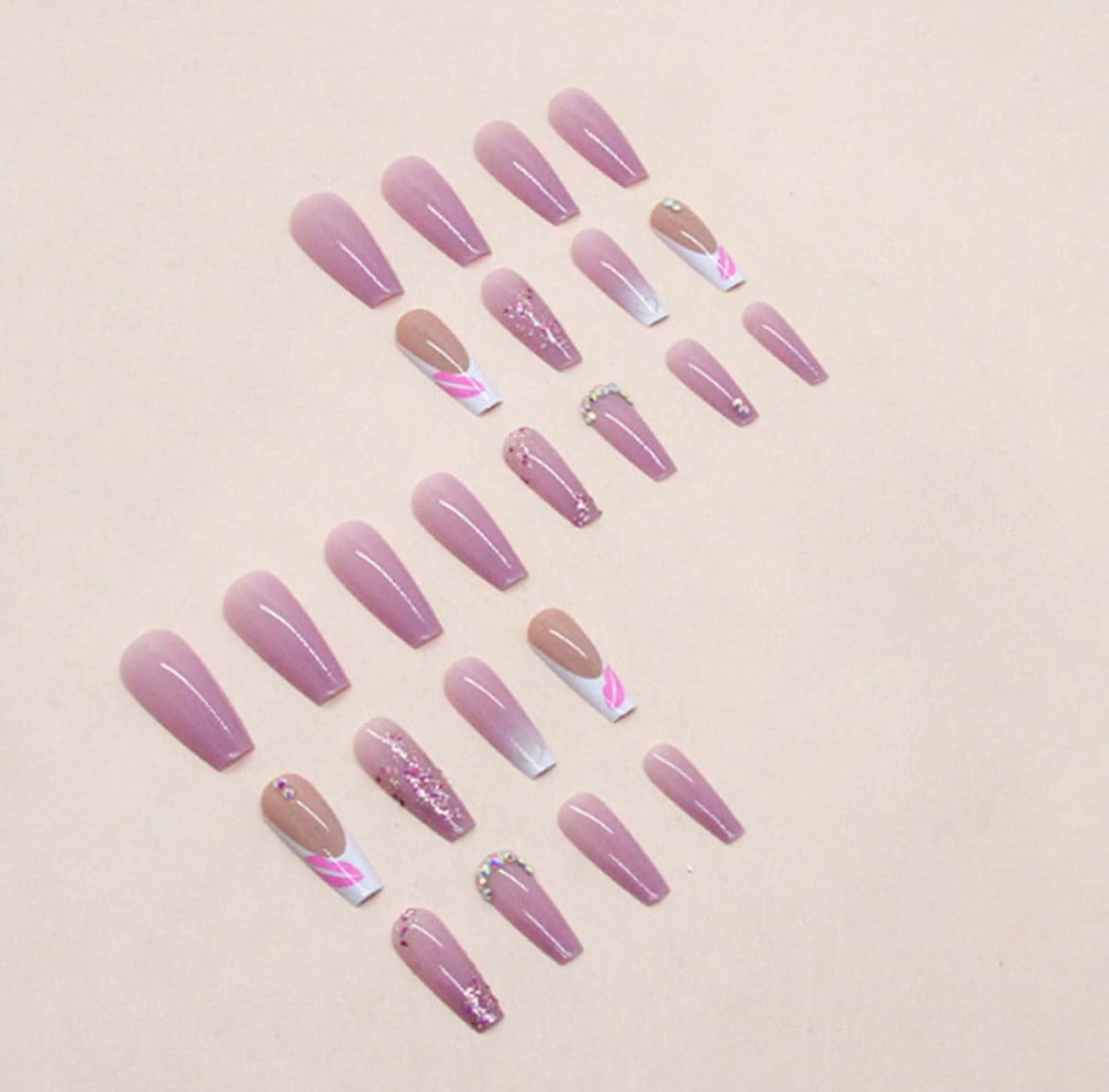 XOX Coffin Nails