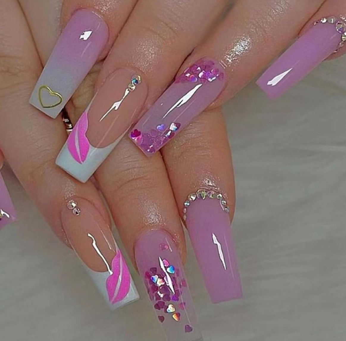 XOX Coffin Nails