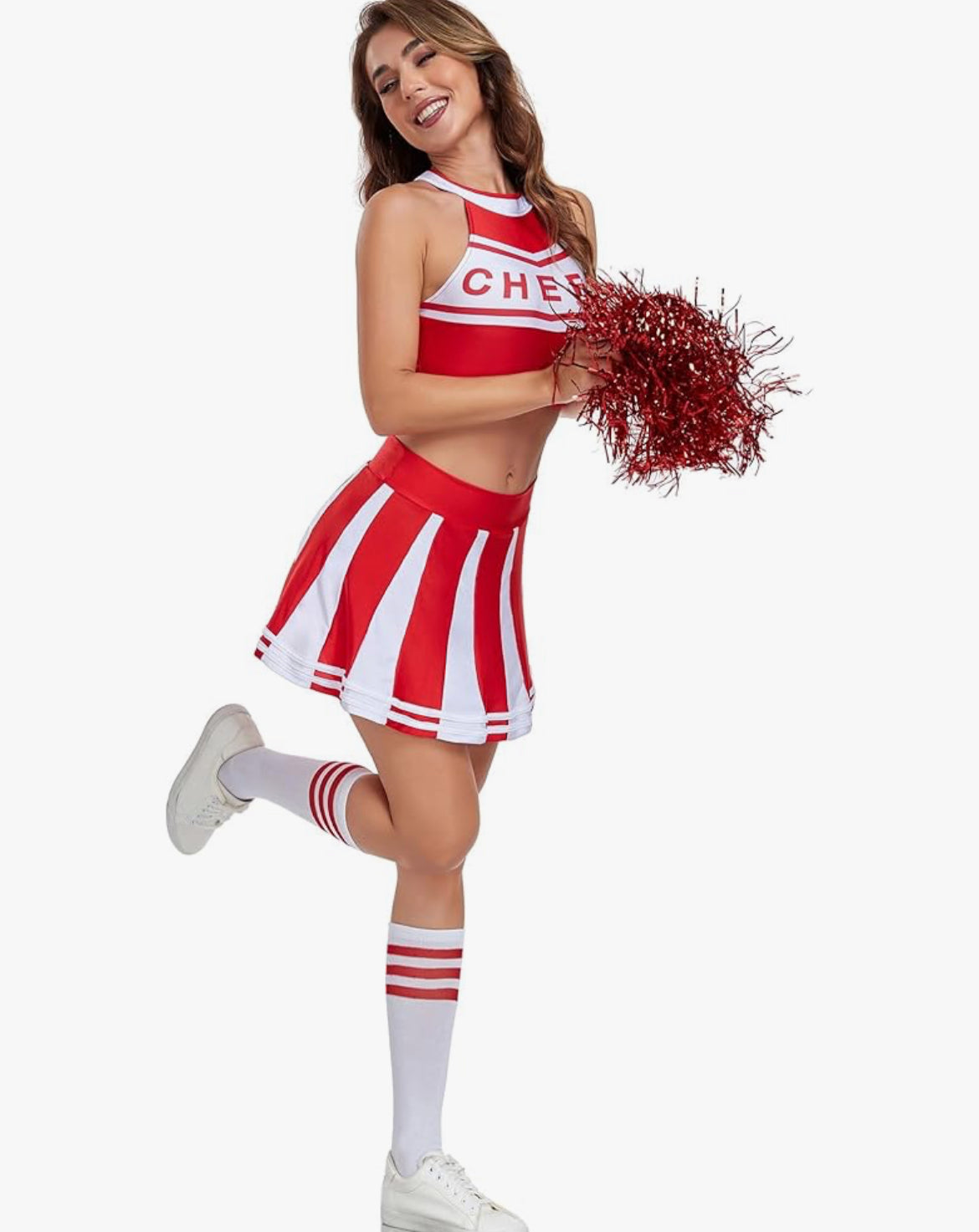 Red Cheer Costume