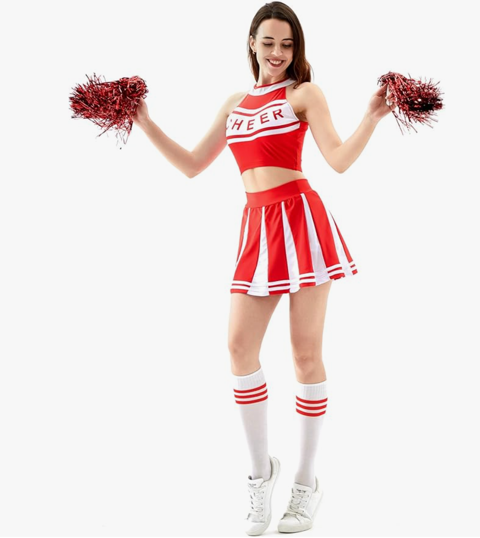 Red Cheer Costume