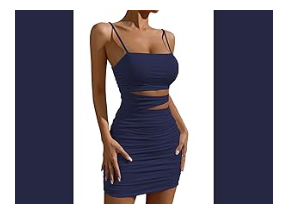 Sexy Hollow Out Strap Spaghetti Bodycon