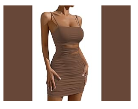 Sexy Hollow Out Strap Spaghetti Bodycon