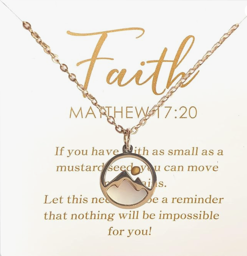 Mustard Seed Faith Necklace