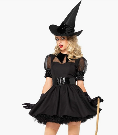 Pin-Up Witch Halloween Costume