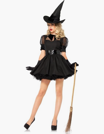 Pin-Up Witch Halloween Costume