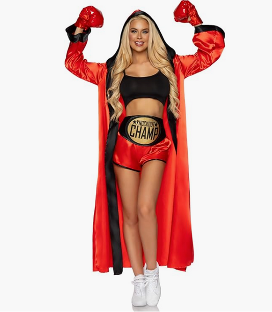 Knockout Champ Boxer Costume Set