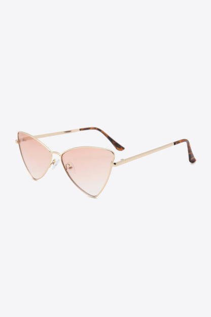 Rock Out Metal Frame Cat-Eye Sunglasses
