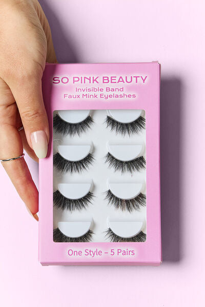 SO PINK BEAUTY Faux Mink Eyelashes