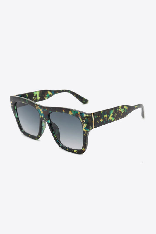 Rainforest Polycarbonate Square Sunglasses