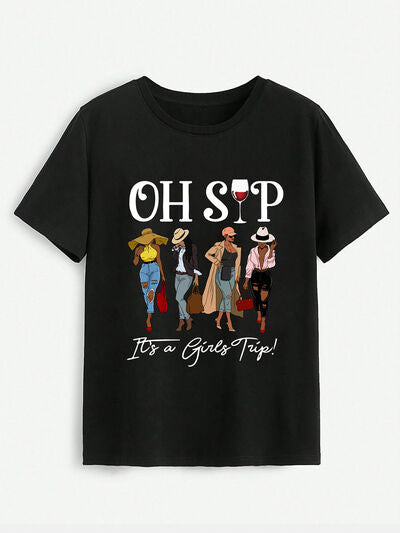 Girl's Trip Sleeve T-Shirt