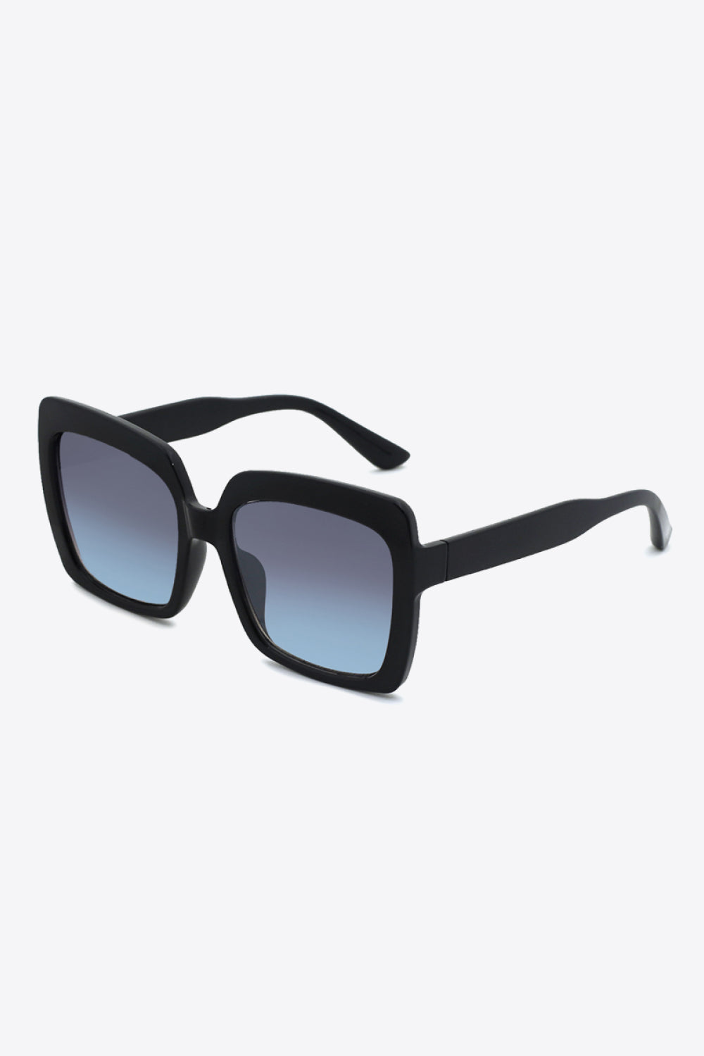 Black Square Full Rim Sunglasses