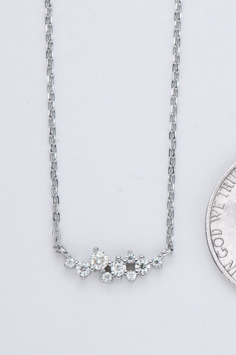 Get A Move On Moissanite Pendant Necklace